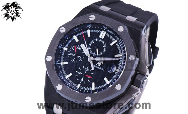 Royal Oak Offshore Chrono 44mm Forged Carbon JF 1:1 Best Edition A3126 V2 w/ Cyclops