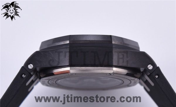 Royal Oak Offshore Chrono 44mm Forged Carbon JF 1:1 Best Edition A3126 V2 w/ Cyclops - Image 7