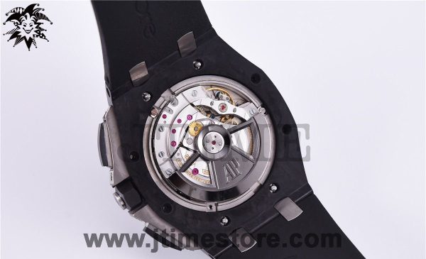 Royal Oak Offshore Chrono 44mm Forged Carbon JF 1:1 Best Edition A3126 V2 w/ Cyclops - Image 9