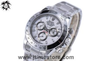 Daytona 116520 Noob 1:1 Best Edition 904L SS Case and Bracelet White Dial SA4130