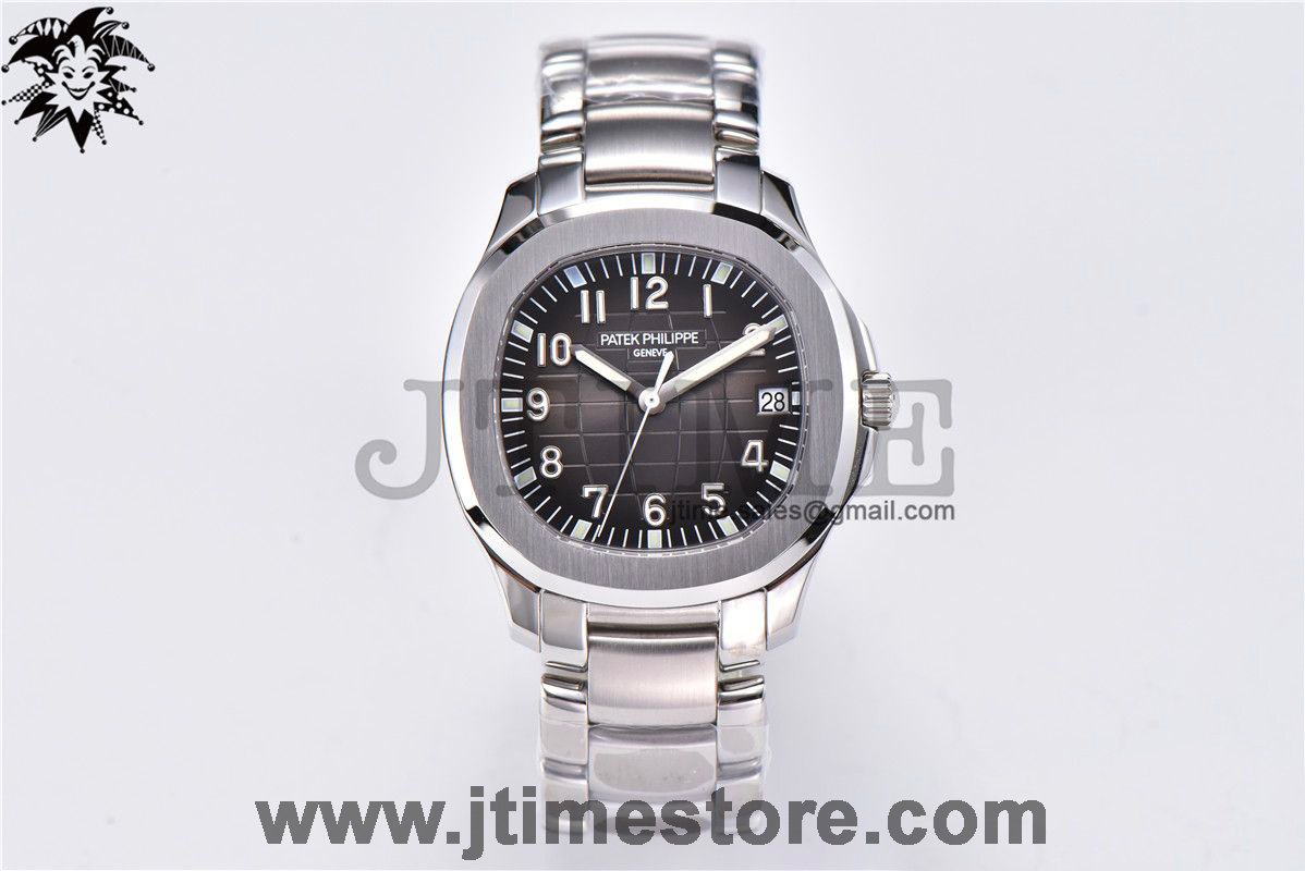 Aquanaut 5167 SS 3KF Best Edition Black Dial on SS Bracelet A324 Super Clone - Image 2