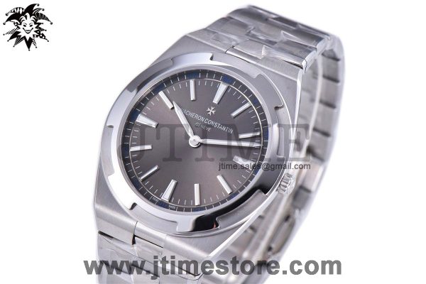 Overseas Ultra-Thin 2000V XF Best Edition Gray Dial on SS Bracelet A1120