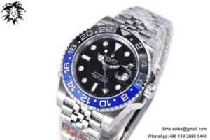 GMT-Master II 126710 BLNR Black/Blue Ceramic 904L Steel Clean Factory Best Edition on Jubilee Bracelet DD3285 CHS