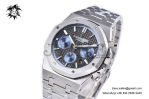 Royal Oak Chrono 26331 SS IPF 1:1 Best Edition Gray/Blue Dial on SS Bracelet A7750