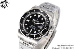 Submariner 116610 LN Black Ceramic 904L Steel ARF 1:1 Best Edition VR3135
