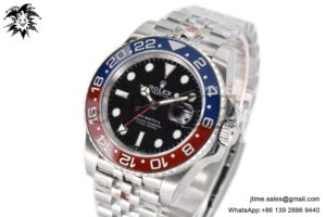 GMT-Master II 126710 BLRO Pepsi 904L Steel VSF 1:1 Best Edition on Jubilee Bracelet DD3285 CHS V3