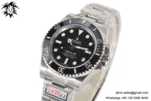 Submariner 114060 No Date Black Ceramic ZZF 904L 1:1 Best Edition on SS Bracelet A2836 V3