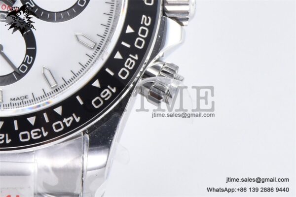 Daytona 116500 Panda Clean  Factory 1:1 Best Edition 904L SS Case and Bracelet White Dial SH4131 - Image 18