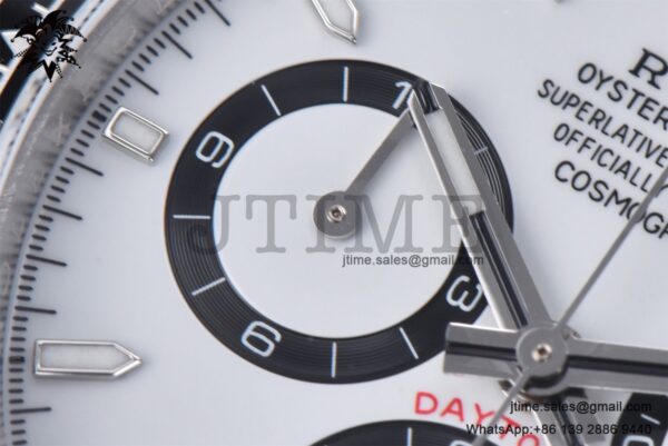 Daytona 116500 Panda Clean  Factory 1:1 Best Edition 904L SS Case and Bracelet White Dial SH4131 - Image 8