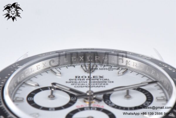 Daytona 116500 Panda Clean  Factory 1:1 Best Edition 904L SS Case and Bracelet White Dial SH4131 - Image 13