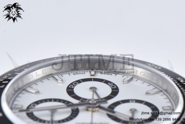 Daytona 116500 Panda Clean  Factory 1:1 Best Edition 904L SS Case and Bracelet White Dial SH4131 - Image 14