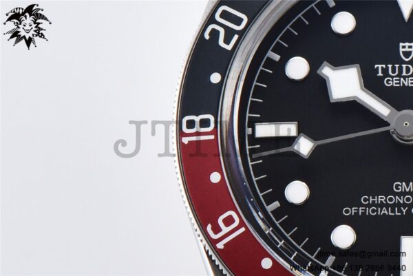 Black Bay GMT Pepsi Blue/Red Bezel ZF 1:1 Best Edition on SS Bracelet A2836 - Image 5