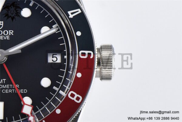 Black Bay GMT Pepsi Blue/Red Bezel ZF 1:1 Best Edition on SS Bracelet A2836 - Image 6