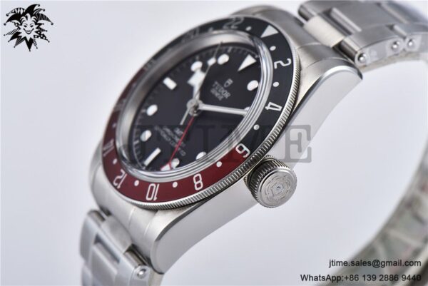 Black Bay GMT Pepsi Blue/Red Bezel ZF 1:1 Best Edition on SS Bracelet A2836 - Image 4