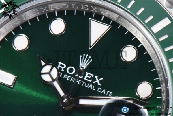 Submariner 116610 LV Green Ceramic Clean Factory 1:1 Best Edition 904L SS Case and Bracelet VS3135 - Image 5