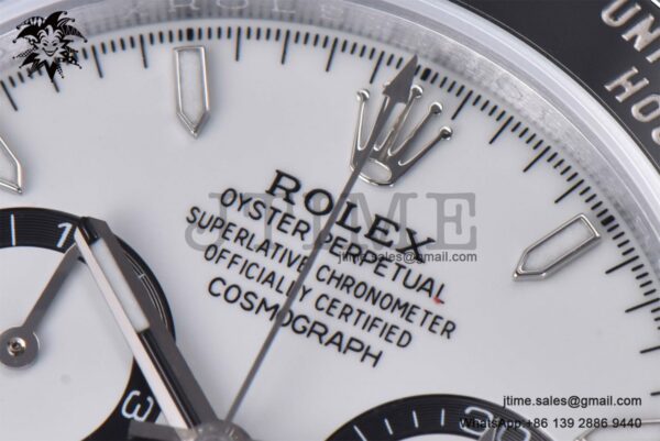 Daytona 126500 QF 1:1 Best Edition 904L Steel White Dial on SS Braclet SA4131 - Image 14