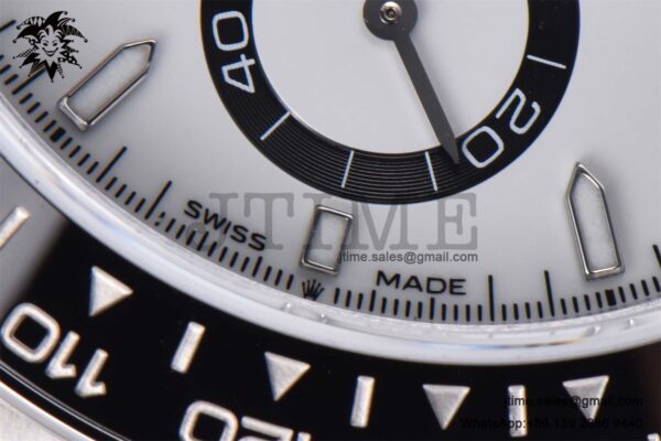 Daytona 126500 QF 1:1 Best Edition 904L Steel White Dial on SS Braclet SA4131 - Image 18