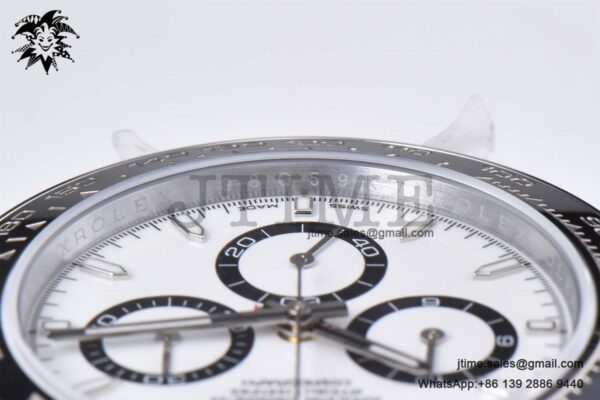 Daytona 126500 QF 1:1 Best Edition 904L Steel White Dial on SS Braclet SA4131 - Image 19