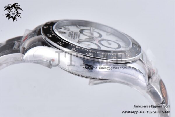 Daytona 126500 QF 1:1 Best Edition 904L Steel White Dial on SS Braclet SA4131 - Image 7