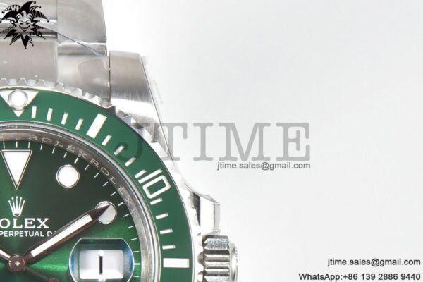Submariner Hulk 116610 LV Green Ceramic ARF 1:1 Best Edition 904L SS Case and Bracelet VS3135 - Image 10