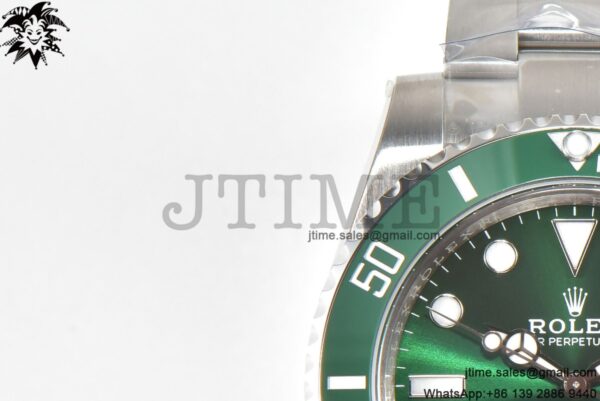 Submariner Hulk 116610 LV Green Ceramic ARF 1:1 Best Edition 904L SS Case and Bracelet VS3135 - Image 9
