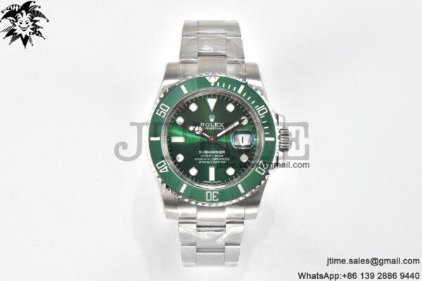 Submariner Hulk 116610 LV Green Ceramic ARF 1:1 Best Edition 904L SS Case and Bracelet VS3135 - Image 2