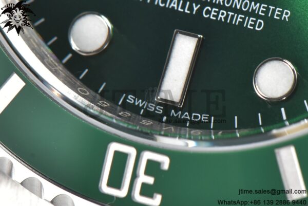 Submariner Hulk 116610 LV Green Ceramic ARF 1:1 Best Edition 904L SS Case and Bracelet VS3135 - Image 15