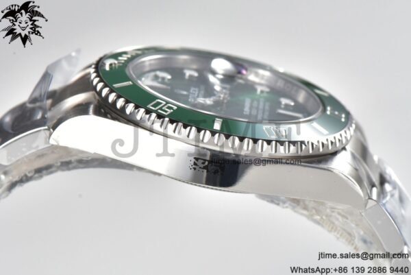 Submariner Hulk 116610 LV Green Ceramic ARF 1:1 Best Edition 904L SS Case and Bracelet VS3135 - Image 8