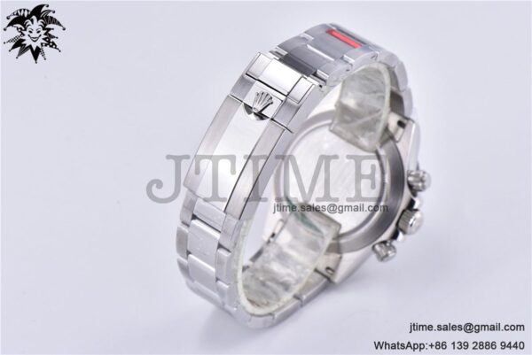Daytona 116500 Noob 1:1 Best Edition 904L SS Case and Bracelet White Dial SA4130 V4 - Image 6