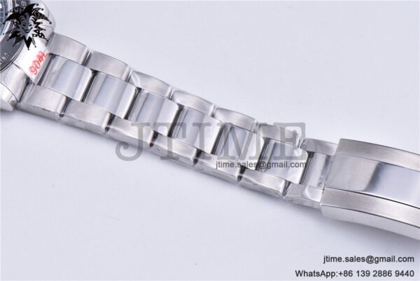 Daytona 116500 Noob 1:1 Best Edition 904L SS Case and Bracelet White Dial SA4130 V4 - Image 11