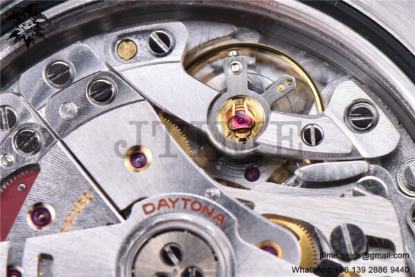 Daytona 116500 Noob 1:1 Best Edition 904L SS Case and Bracelet White Dial SA4130 V4 - Image 16