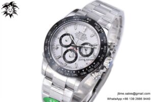 Daytona 116500 APSF 1:1 Best Edition 904L SS Case and Bracelet White Dial SH4130