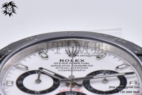 Daytona 116500 APSF 1:1 Best Edition 904L SS Case and Bracelet White Dial SH4130 - Image 11
