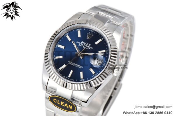 DateJust 126334 904L SS Clean Factory Best Edition Blue Dial on Oyster Bracelet S3235