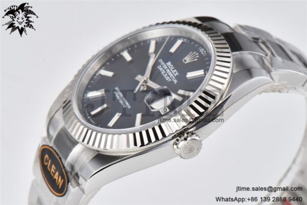 DateJust 126334 904L SS Clean Factory Best Edition Blue Dial on Oyster Bracelet S3235 - Image 7