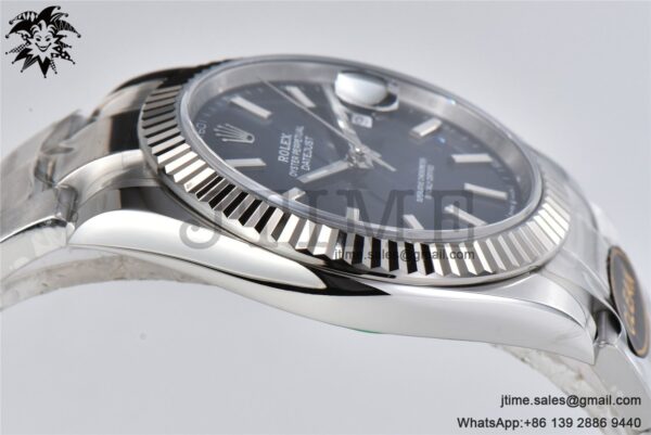 DateJust 126334 904L SS Clean Factory Best Edition Blue Dial on Oyster Bracelet S3235 - Image 8