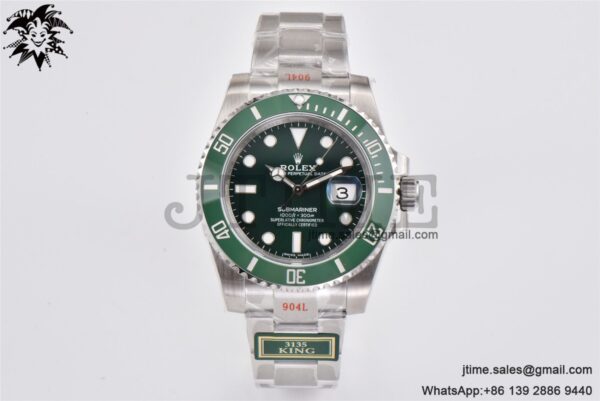 Submariner 116610 LV Green Ceramic NOOB V10 - Image 2