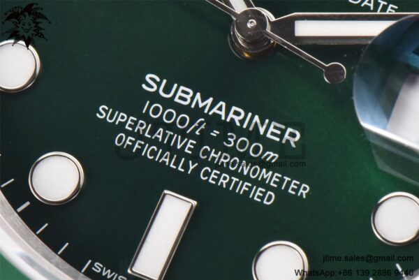 Submariner 116610 LV Green Ceramic NOOB V10 - Image 8