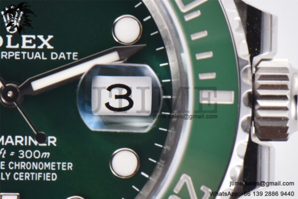 Submariner 116610 LV Green Ceramic NOOB V10 - Image 11