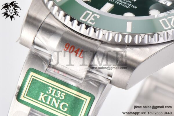 Submariner 116610 LV Green Ceramic NOOB V10 - Image 12