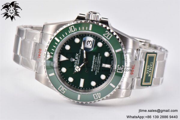 Submariner 116610 LV Green Ceramic NOOB V10 - Image 5
