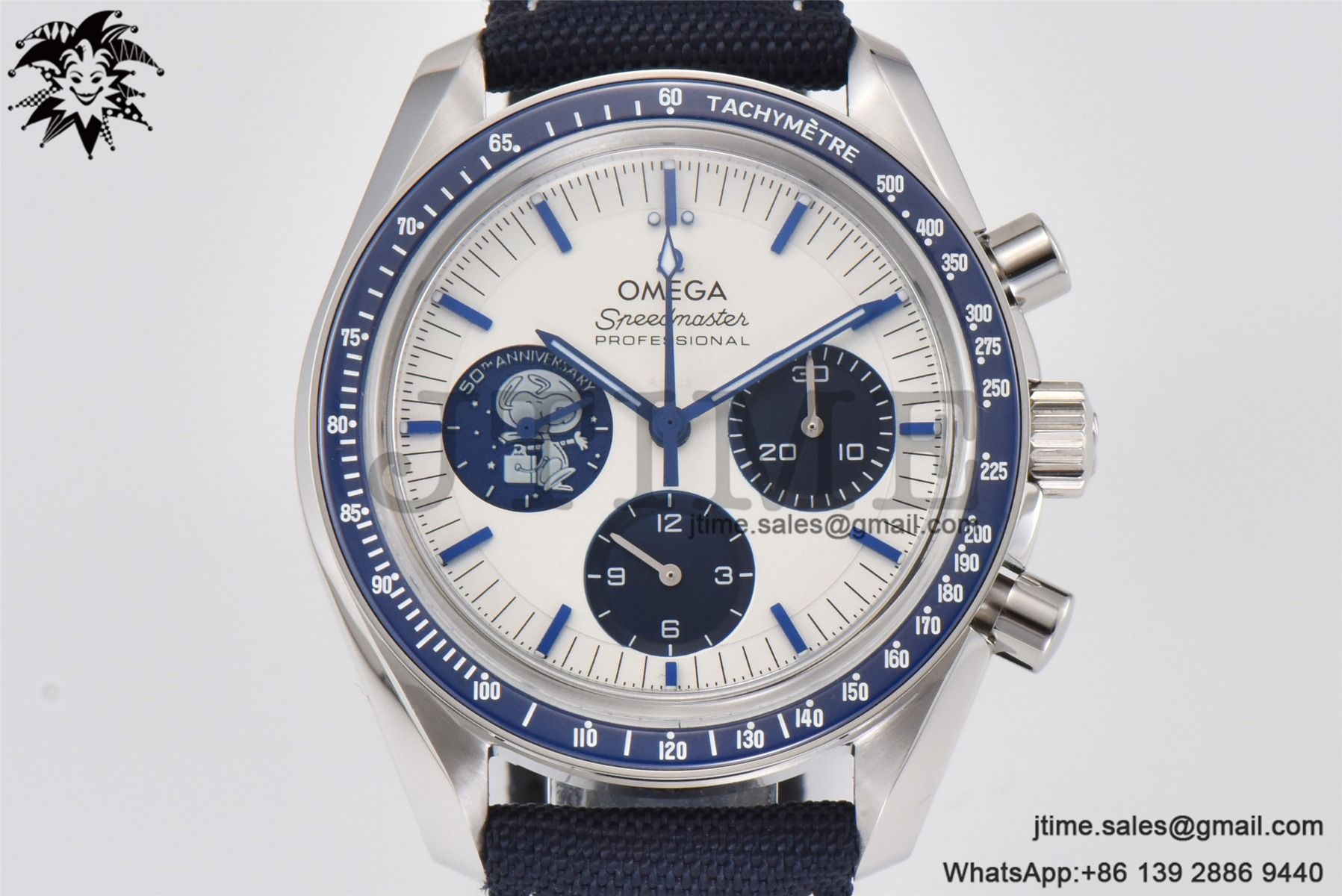 Speedmaster Professional “Silver Snoopy Award” 50th Anniversary OSF 1:1 Best Edition A3861 - Image 2
