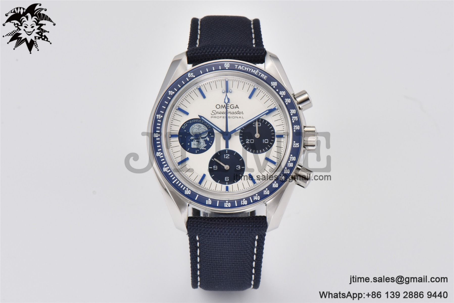 Speedmaster Professional “Silver Snoopy Award” 50th Anniversary OSF 1:1 Best Edition A3861 - Image 3