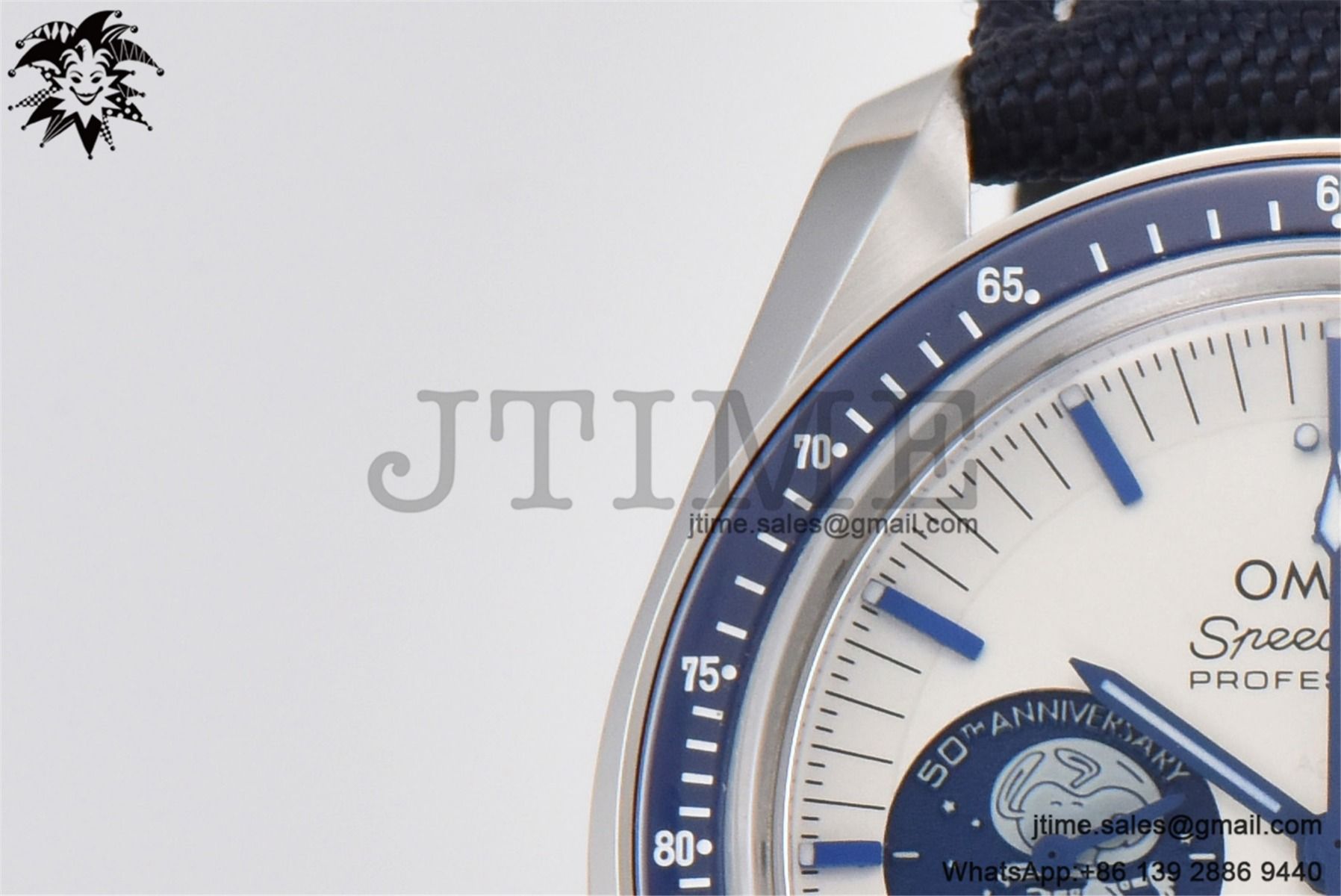 Speedmaster Professional “Silver Snoopy Award” 50th Anniversary OSF 1:1 Best Edition A3861 - Image 4