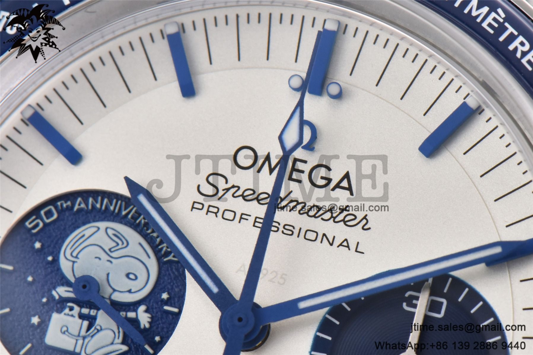 Speedmaster Professional “Silver Snoopy Award” 50th Anniversary OSF 1:1 Best Edition A3861 - Image 8