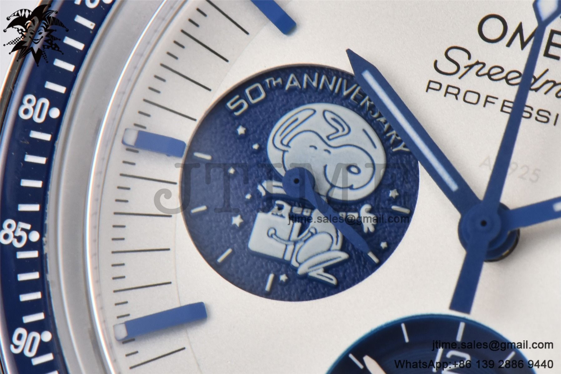 Speedmaster Professional “Silver Snoopy Award” 50th Anniversary OSF 1:1 Best Edition A3861 - Image 9
