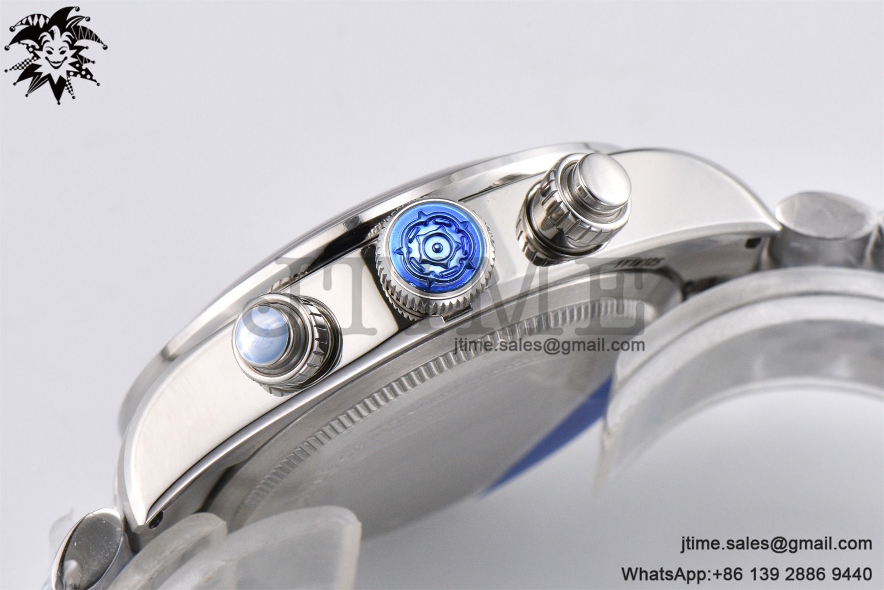 Black Bay Chrono SS ZF 1:1 Best Edition White Dial on SS Bracelet A7750 - Image 12