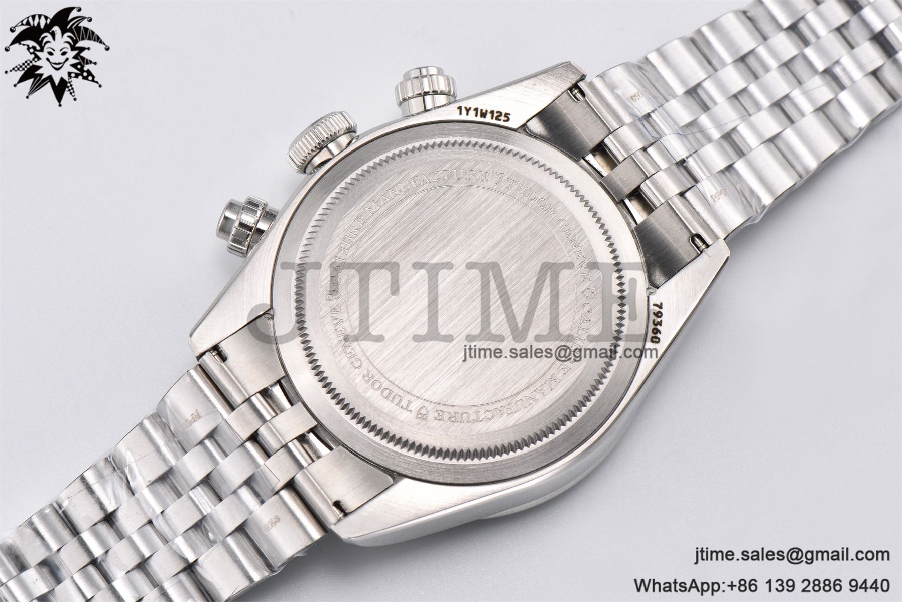 Black Bay Chrono SS ZF 1:1 Best Edition White Dial on SS Bracelet A7750 - Image 17