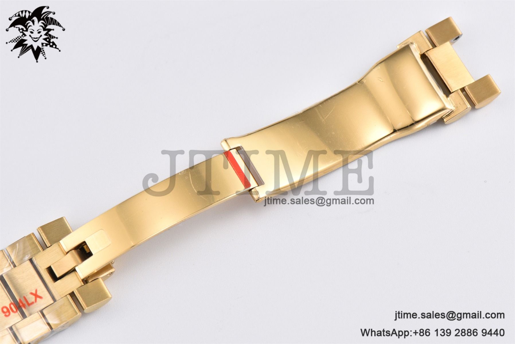 DayDate 36 YG GMF 1:1 Best Edition 904L Steel Black Crystal Dial on President Bracelet VR3255 V8 (Gain Weight) - Image 44