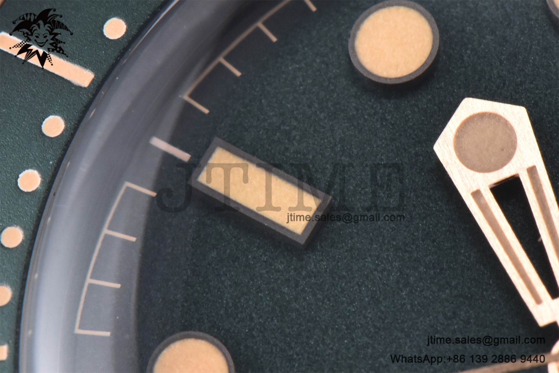 Seamaster 300 Bronze Titanium VSF 1:1 Best Edition Green Dial on SS Mesh Bracelet A8806 - Image 8